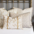 Marceau Metallic Marble Decorative Pillow