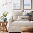 Maritime Coastal Accent Pillow In Cream