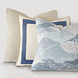 Maritime Nautical Accent Pillow In Ivory