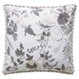 Naomi Floral Accent Pillow In Lilac