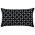 Breeze Black Grid Oblong