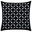Breeze Black Grid Square