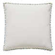 Olympia Azure With Beaded Trim