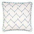 Zolah Indigo With Beaded Trim