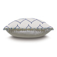 Zolah Indigo With Beaded Trim
