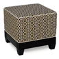 Shoji Black Cube Ottoman