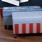 Dune Denim Storage Chest