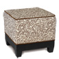 Tracery Cube Ottoman