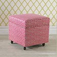 Ginny Sorbet Storage Box Ottoman
