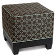 Tonkin Espresso Cube Ottoman