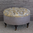 Amal Round Ottoman