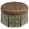 Antalya Round Ottoman