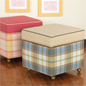Kaboodle Daisy Storage Boxed Ottoman
