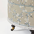 Amberlynn Embroidered Ottoman