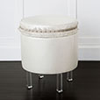 Danae Round Ottoman