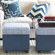 Kari Iris Storage Boxed Ottoman