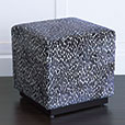 Earl Platform Ottoman in Indigo