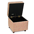 Blight Rose Storage Boxed Ottoman