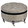 Abernathy Round Ottoman
