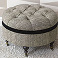 Abernathy Round Ottoman