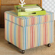 Paradise Sunrise Storage Boxed Ottoman