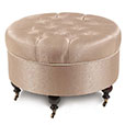 Dunaway Fawn Round Ottoman