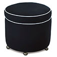 Fullerton Ink Shoe Storage Ottoman