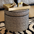 Roxanne Shoe Storage Ottoman