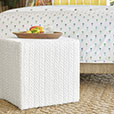 Belize Trellis Ottoman