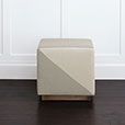 Rufus Geometric Ottoman