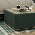 LORENZO COLORBLOCK OTTOMAN