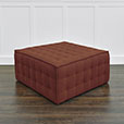 ALISTAIR QUILTED OTTOMAN