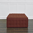 ALISTAIR QUILTED OTTOMAN