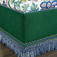 BOCA RATON FLORAL OTTOMAN