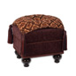 Rania Rose Pillow Top Ottoman