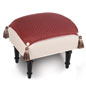 Margo Poppy Pillow Top Stool