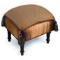 Devina Bronze Pillow Top Stool