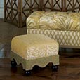 Augustine Gold Medium Ottoman