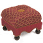 Hoxie Cherry Medium Ottoman