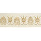 Anthemion Border Ivory/Gold Large