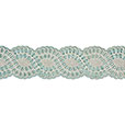 Kimana Aqua Border Trim