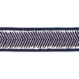 Gulf Indigo Border Trim