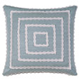 Penelope Mitered Trim Decorative Pillow