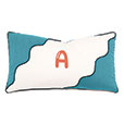 Phineas Handpainted Monogram Decorative Pillow