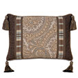 Powell Cord & Tassels Decorative Pillow