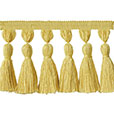 Tassel Trim Chunky Yellow