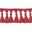 Tassel Trim Chunky Red