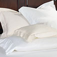 Roma Sateen Pillowcase in White