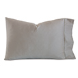 Deluca Sateen Pillowcase in Dove