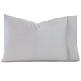 Deluca Sateen Pillowcase in Silver